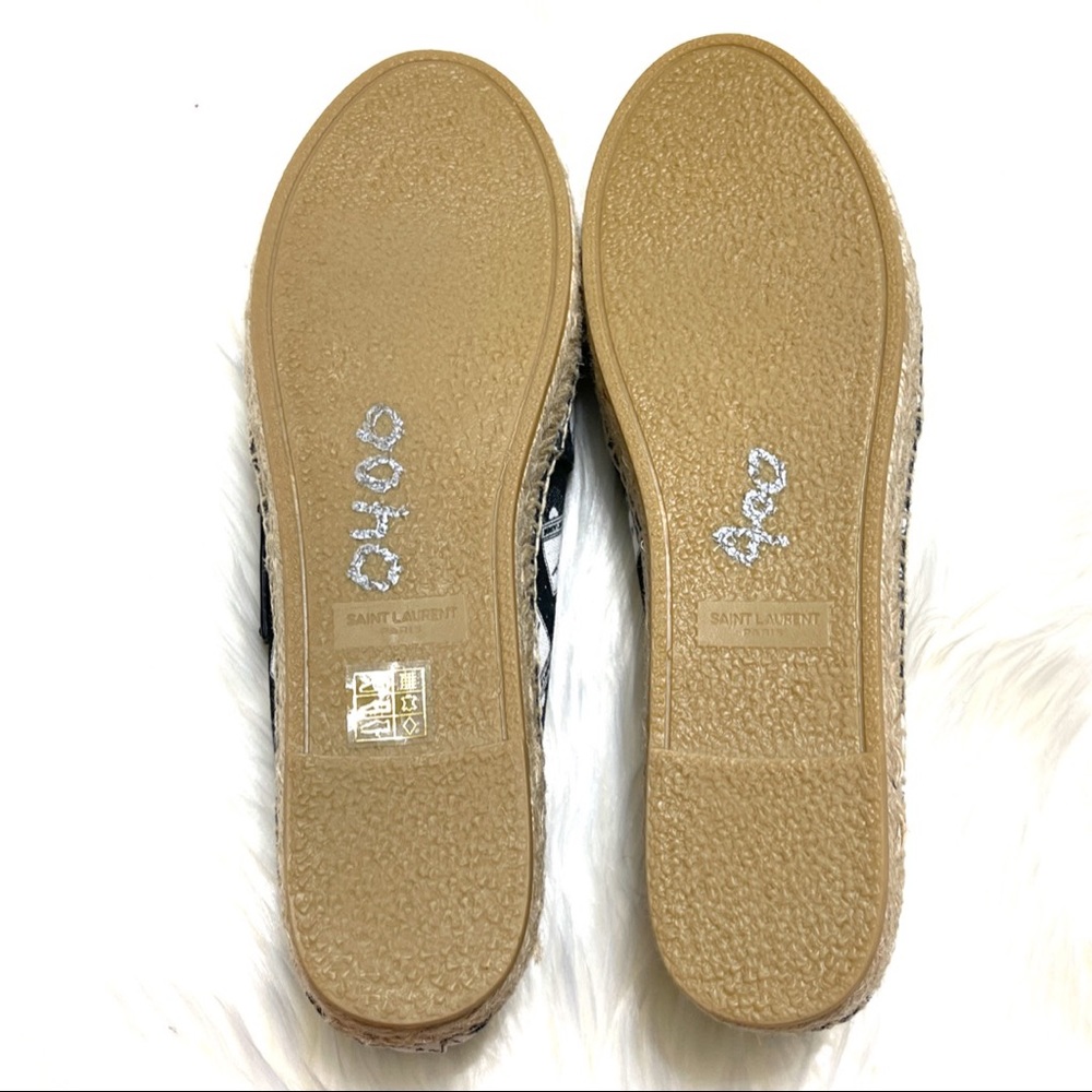 {Saint Laurent} YSL Paris Flat Espadrilles 40EUR - Picture 5 of 7